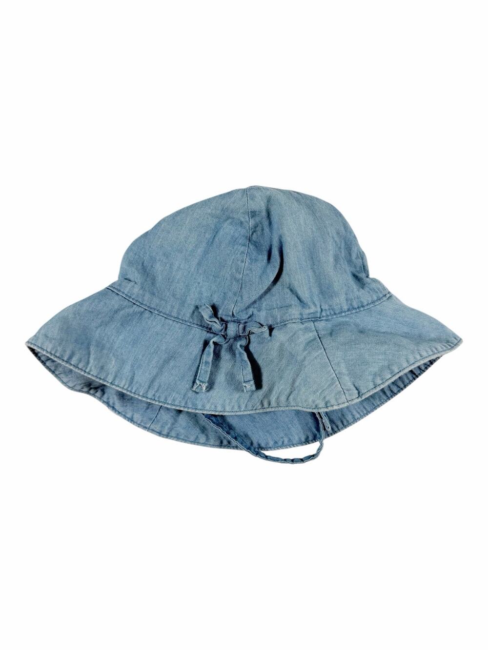 Gap Baby Chambray Bucket Sun Hat Blue 6–12 Months